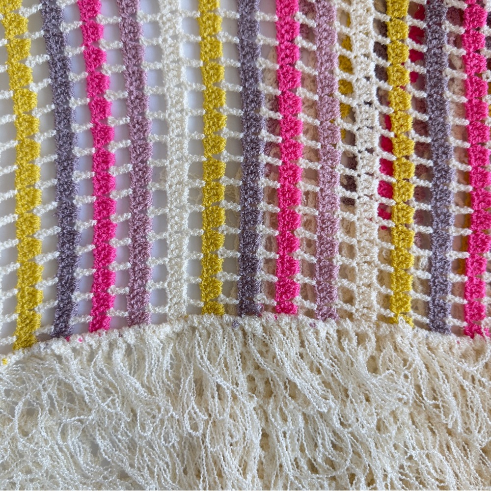 POL Bohemian Fringe Crochet Sweater - Picture 5 of 9